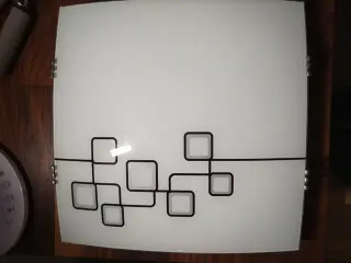 Lámpara de techo cuadrada 30x30