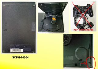 Console Ps2 + giochi e memory card con Swap Magic