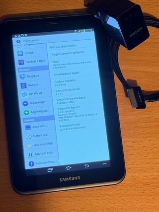 Samsung Galaxy Tab 2 7.0 GT-P3100 3G Grigio