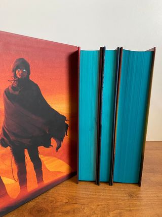 Dune trilogía en inglés con estuche Frank Herbert