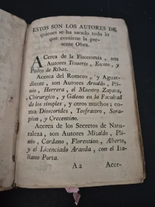 Fisonomía y Varios Secretos de Naturaleza