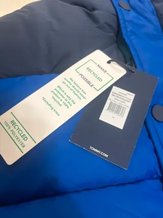 Chaqueta Plumas Tommy Jeans Azul