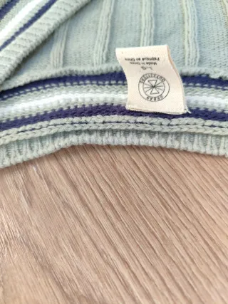 Chaleco de punto verde Talla L