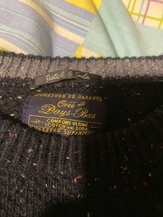 Jersey Scotch & Soda Talla M Negro