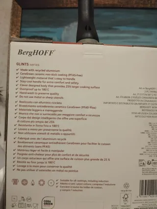 Set prodotti Stanhome con 2 pentole della BergHoff