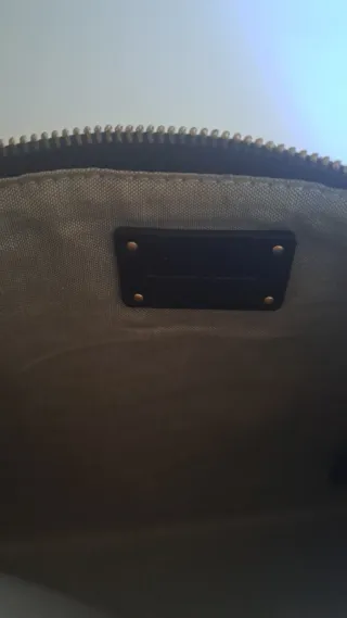 Bolso Bimba y Lola negro efecto piel