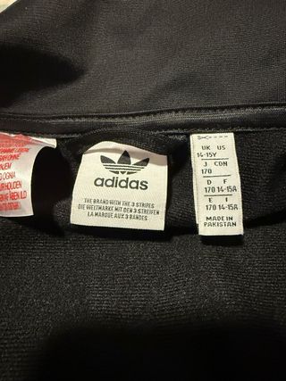 Brand New Adidas Zip-Up Black