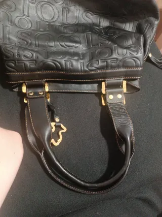 Bolso Tous Negro Piel Premium
