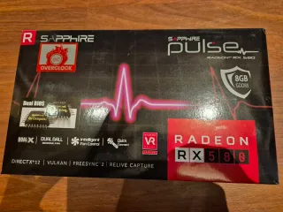 Tarjeta Gráfica Sapphire Radeon RX580 8Gb ddr5