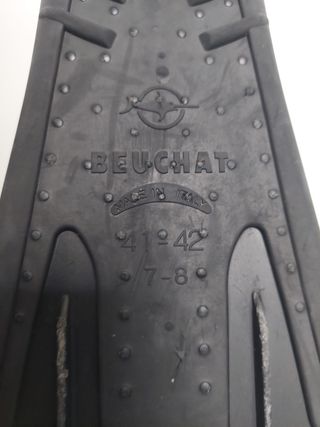 Aletas Beuchat Apnea / Pesca 41/42