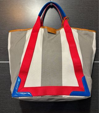 Borsa Cabas Navy Balenciaga