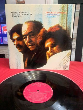 Vinilo Ornella Vanoni Vinicius De Moraes Toquinho