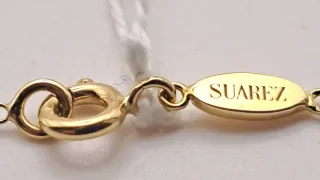 Cadena Suarez Oro 18k y Diamantes
