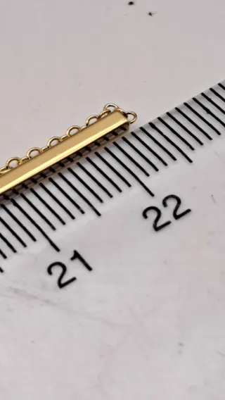 Cadena Suarez Oro 18k y Diamantes