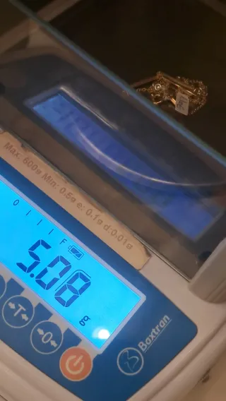 Cadena Suarez Oro 18k y Diamantes