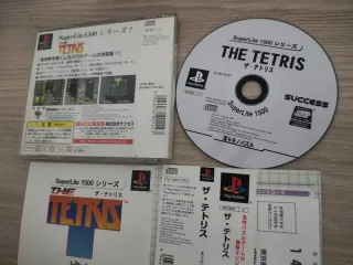 The Tetris SuperLite 1500 PS1 Japonés Completo
