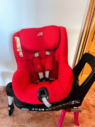 Silla coche Britax Römer roja