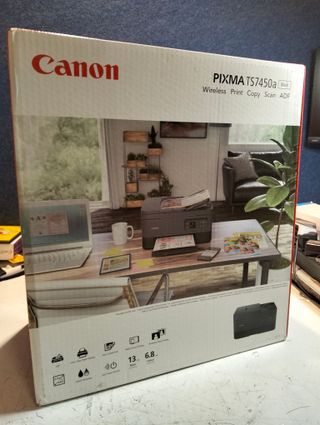 Canon Pixma TS7450a Multifunción 3 en 1 Inyección de Tinta WiFi ADF 35 Hojas Dúplex Negro