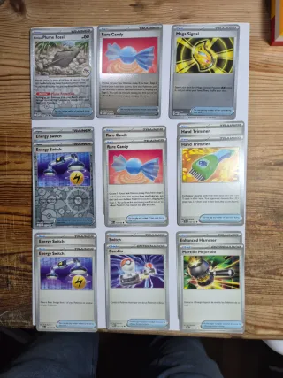 Lote Cartas Pokémon Trainer Items