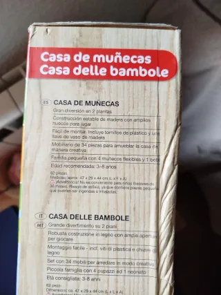Casa de muñecas madera Playtive Junior
