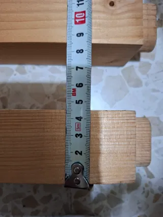 4 mastiles de Madera Nuevas