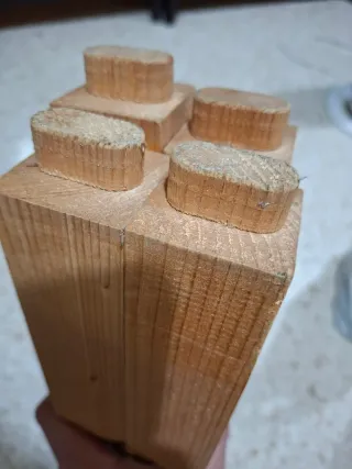 4 mastiles de Madera Nuevas