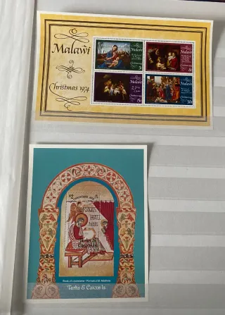 Lote Sellos Navidad Varios Países