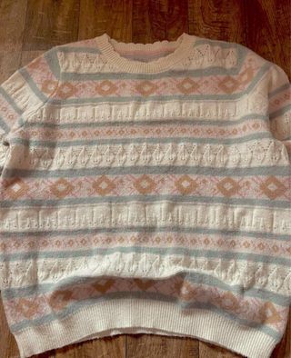 Jersey Colores Pastel Vintage Boho