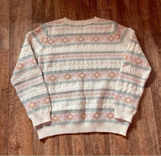 Jersey Colores Pastel Vintage Boho
