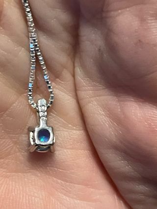 Collana opale egiziano argento 925