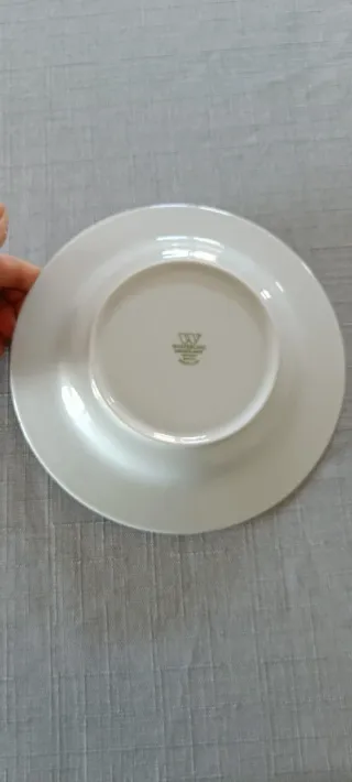 Servizio 18 piatti porcellana bianca Winterling