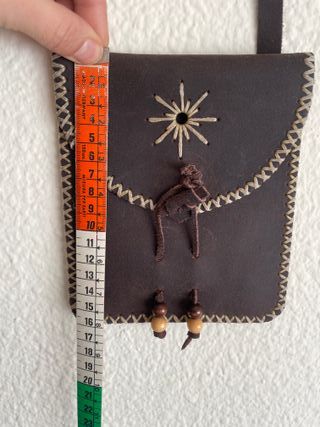 Bolso mini cuero asa regulable