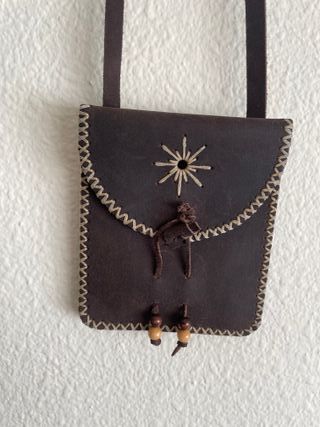 Bolso mini cuero asa regulable