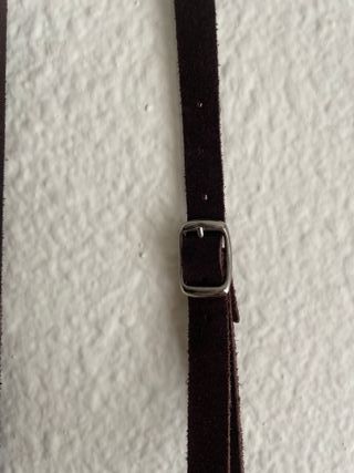 Bolso mini cuero asa regulable