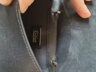 Borsa Furla Pelle Nera Oro