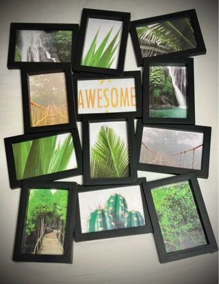 Marco de fotos con 10 imágenes