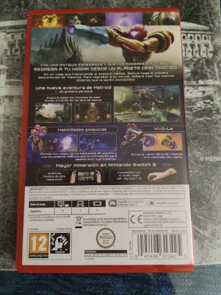 Metroid Dread Nintendo Switch 2