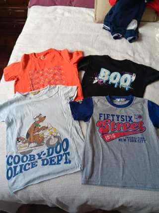 Lote Ropa Niño 5-6 Años ( 17 prendas )