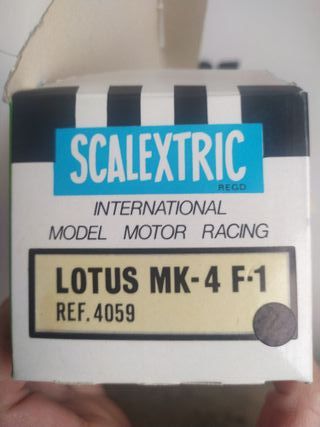 Coche Scalextric Lotus MK-4 F-1 (4059)