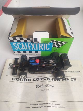 Coche Scalextric Lotus MK-4 F-1 (4059)