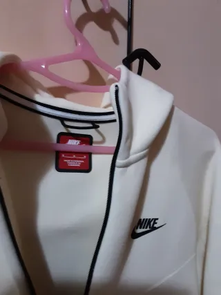 Sudadera Nike Tech Capucha Talla M Crudo