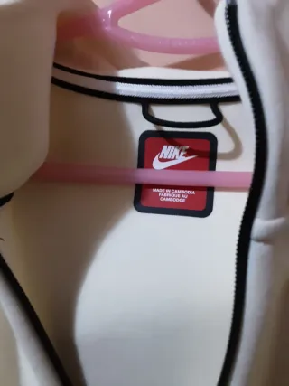 Sudadera Nike Tech Capucha Talla M Crudo