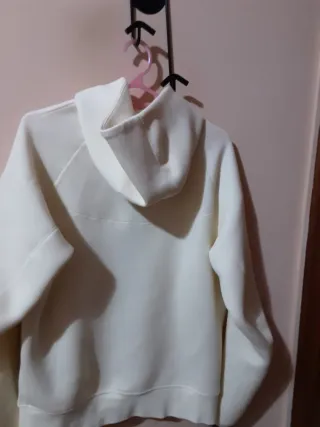 Sudadera Nike Tech Capucha Talla M Crudo