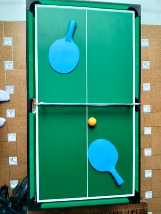 Futbolín multijuegos 5 en 1