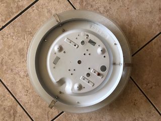 Plafoniera in vetro decorata Made in Italy