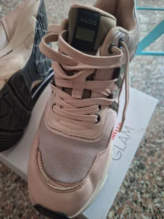 Sneakers Aldo donna rosa e nere