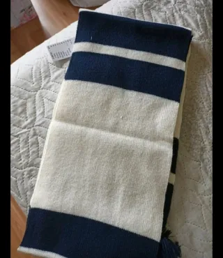 Bufanda Hogwarts Harry Potter Beige azul