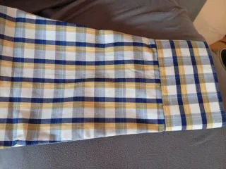 Camicia a quadri a maniche lunghe da uomo