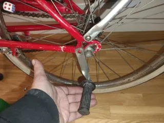 Reposapiés plegable bicicleta clásica