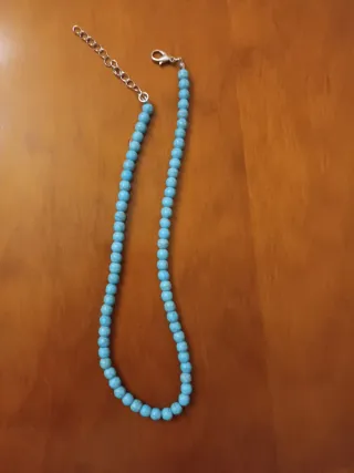 Conjunto Turquesa Natural: Pulsera y Gargantilla